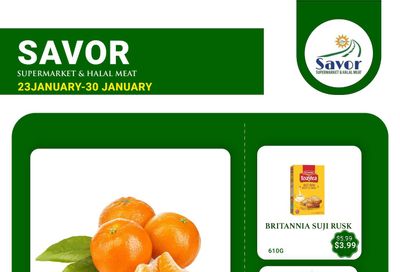 Savor Supermarket Flyer January 23 to 30