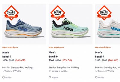 HOKA Canada: Sale up to 30% off
