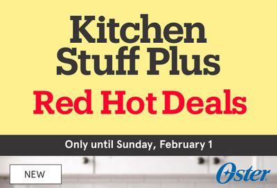 Kitchen Stuff Plus Red Hot Deals Flyer January 26 to February 1