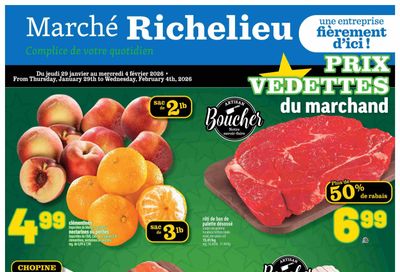 Marche Richelieu Flyer January 29 to February 4