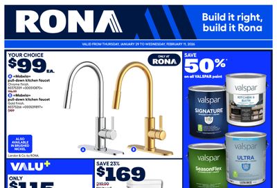 Rona & Rona+ (Atlantic) Flyer January 29 to February 4