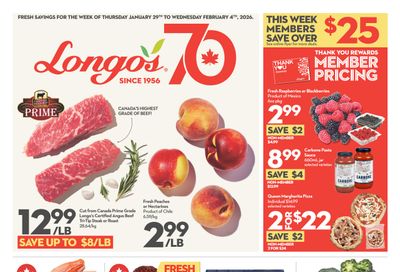 Longo's Flyer January 29 to February 4
