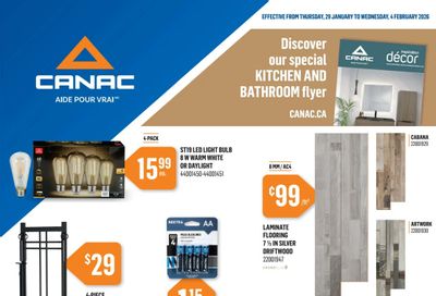 Canac Flyer January 29 to February 4