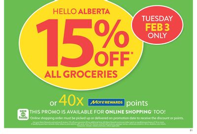 Save On Foods (AB) Flyer January 29 to February 4