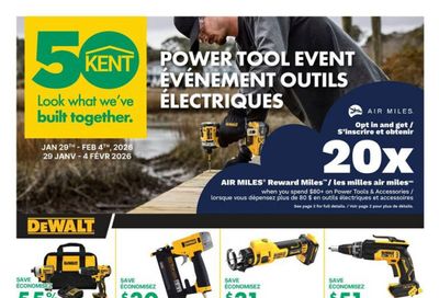 Kent Building Supplies Flyer January 29 to February 4