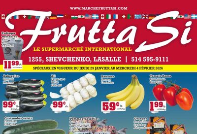 Frutta Si Flyer January 29 to February 4