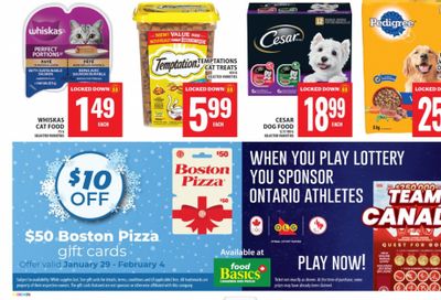 Food Basics: Get $10 Off Boston Pizza Gift Cards + Flyer Deals