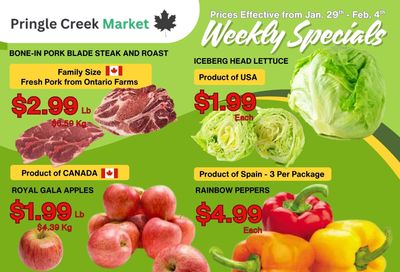 Pringle Creek Market Flyer January 29 to February 4