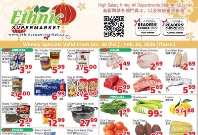 Ethnic Supermarket (Milton) Flyer January 30 to February 5