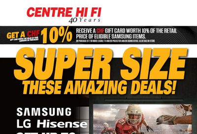 Centre Hi-Fi Flyer January 30 to February 5