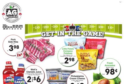 AG Foods Flyer January 30 to February 5