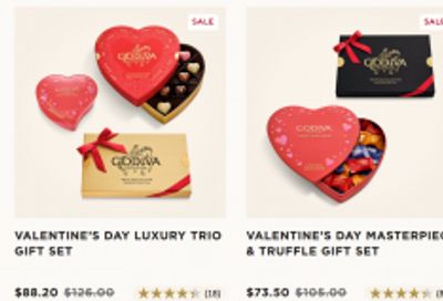 Valentine’s Day Canada Chocolate Gifts Deals: 20% off Valentine’s Chocolate For Members at Lindt + More