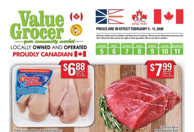 Value Grocer Flyer February 5 to 11