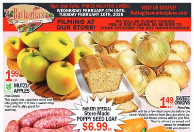 Battaglia's Marketplace Flyer February 4 to 10