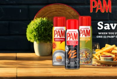 Walmart Canada Coupons: Save $2 on PAM Cooking Spray