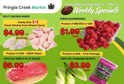 Pringle Creek Market Flyer February 5 to 11