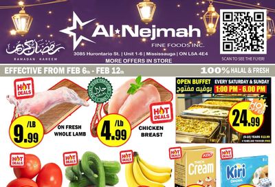 Alnejmah Fine Foods Inc. Flyer February 6 to 12