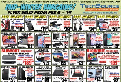 TechSource Flyer February 6 to 19