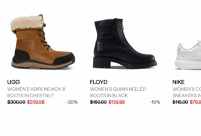 Little Burgundy Canada: up to 50% off Shoes, Boots, Bags & Accessories, Nike, New Balance, HOKA, Adidas, and More