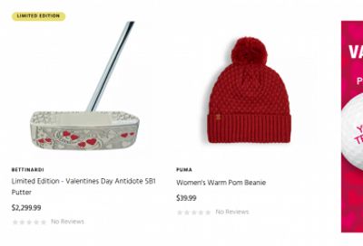 Golf Town Canada Valentine’s Day Deals + More