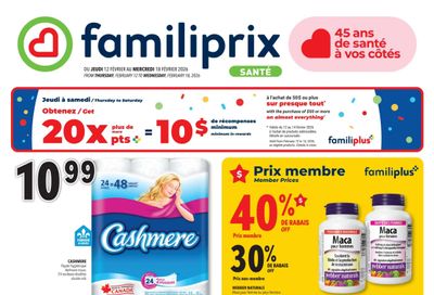 Familiprix Sante Flyer February 12 to 18