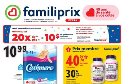 Familiprix Extra Flyer February 12 to 18