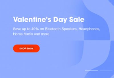 JBL Canada Valentine’s Day Sale: Save up to 40% on Bluetooth Speakers, Headphones, Home Audio, and More