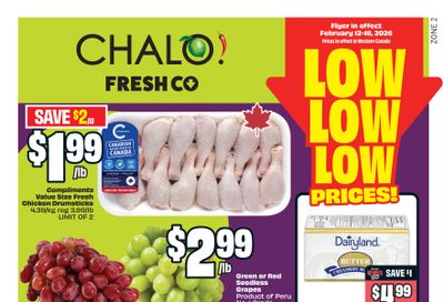 Chalo! FreshCo (West) Flyer February 12 to 18