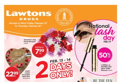 Lawtons Drugs (NB, PE, NL) Flyer February 13 to 19