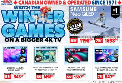 2001 Audio Video Flyer February 13 to 19