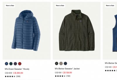 Patagonia Canada Winter Sale: Save up to 40% off Outdoor Clothing and Gear