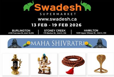 Swadesh Supermarket Flyer February 13 to 19