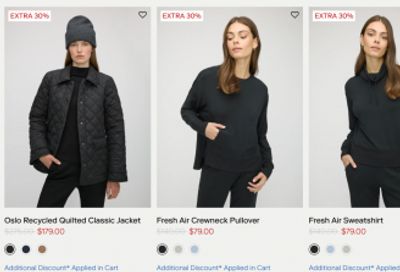 Kit + Ace Canada: Extra 30% off Sale