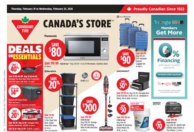 Canadian Tire (Atlantic) Flyer February 19 to 25