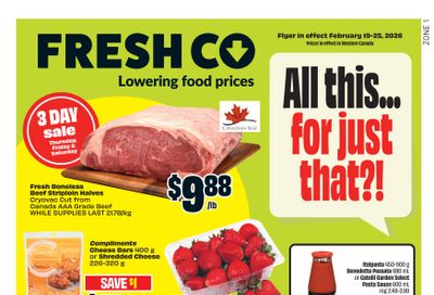 FreshCo (West) Flyer February 19 to 25