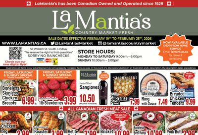 LaMantia's Flyer February 19 to 25