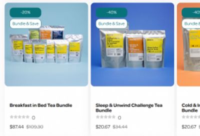 DAVIDsTEA Canada: Select Teas 2 for $12 + Bundles up to 40% off