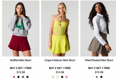 Forever 21 & Sirens & Urban Planet Canada: Buy 2 Get 1 Free + Clearance