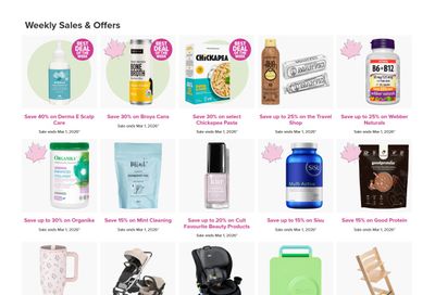 Well.ca Weekly Sales February 23 to March 1