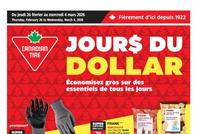 Canadian Tire (QC) Flyer February 26 to March 4