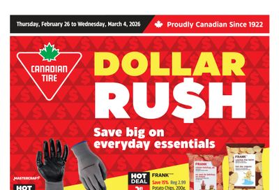 Canadian Tire (Atlantic) Flyer February 26 to March 4