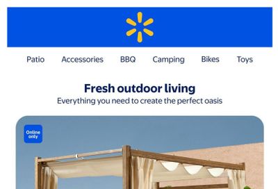 Walmart Outdoor Living Flyer February 26 to March 29
