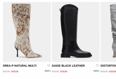 Steve Madden Canada: Winter Sale up to 60% off