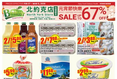 Btrust Supermarket (North York) Flyer February 27 to March 5