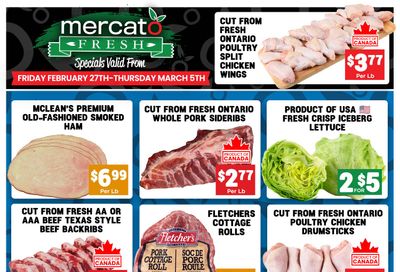 Mercato Fresh Flyer February 27 to March 5