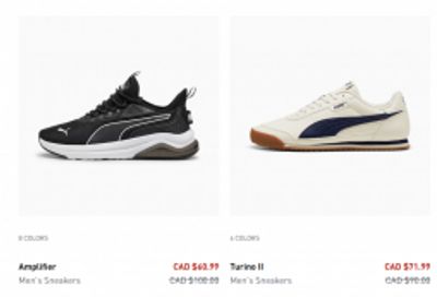 Puma Canada: Sale up to 40% off