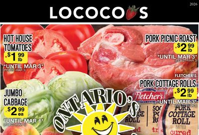 Lococo's Flyer February 27 to March 3