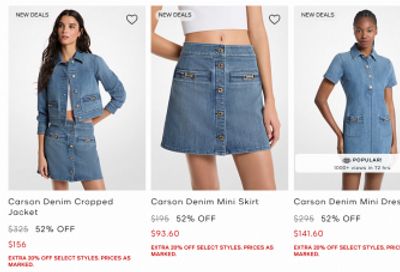 Michael Kors & Outlet Canada: Extra 20% off Sale Styles