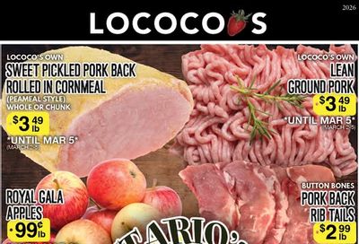 Lococo's Flyer March 2 to 5