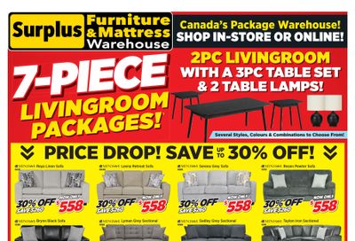Surplus Furniture & Mattress Warehouse (Regina, Saskatoon, Prince Albert) Flyer March 2 to 15